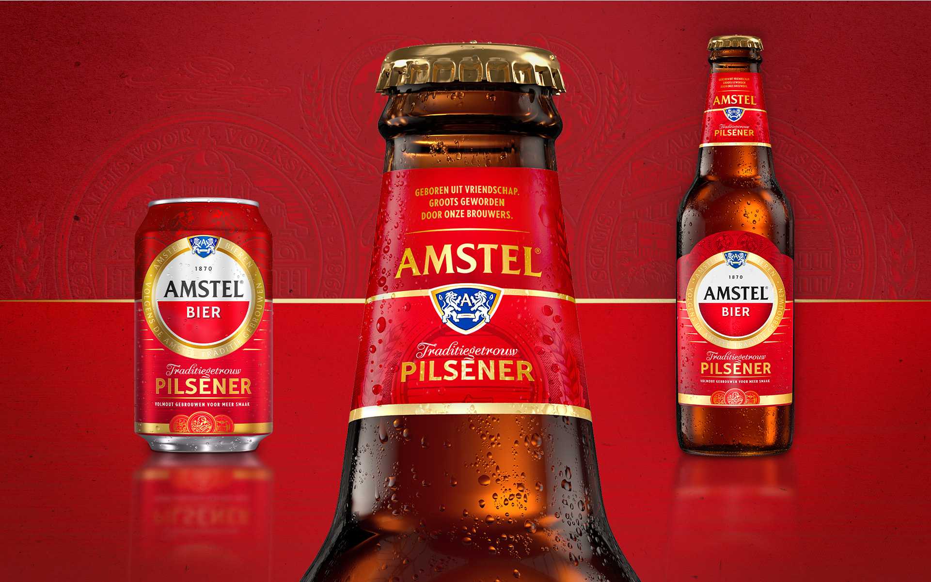 Hoe pak je de redesign van Amstel Bier aan?